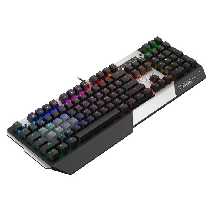 Клавиатура A4Tech Bloody B865R механическая серый/черный USB for gamer LED - фото 51423093 Клавиатура A4Tech Bloody B865R механическая серый/черный USB for gamer LED - фото 51423093
