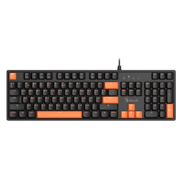 Клавиатура A4Tech Bloody S510 механическая черный USB for gamer (S510 BLACK BLMS RED) - фото 51423094 Клавиатура A4Tech Bloody S510 механическая черный USB for gamer (S510 BLACK BLMS RED) - фото 51423094