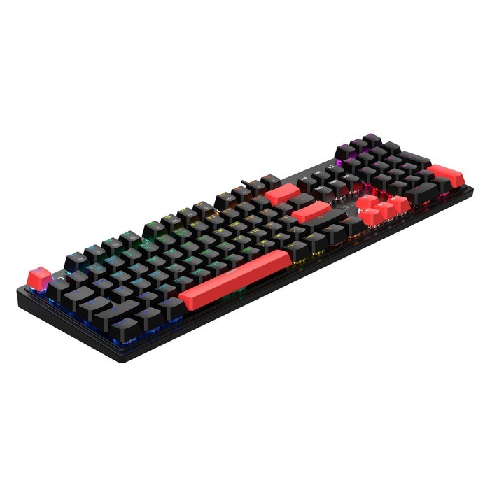 Клавиатура A4Tech Bloody S510N механическая черный USB for gamer LED (S510N (FIRE BLACK)) - фото 51423113 Клавиатура A4Tech Bloody S510N механическая черный USB for gamer LED (S510N (FIRE BLACK)) - фото 51423113