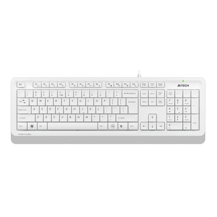 Клавиатура A4Tech Fstyler FK10 белый/серый USB - фото 51423124 Клавиатура A4Tech Fstyler FK10 белый/серый USB - фото 51423124
