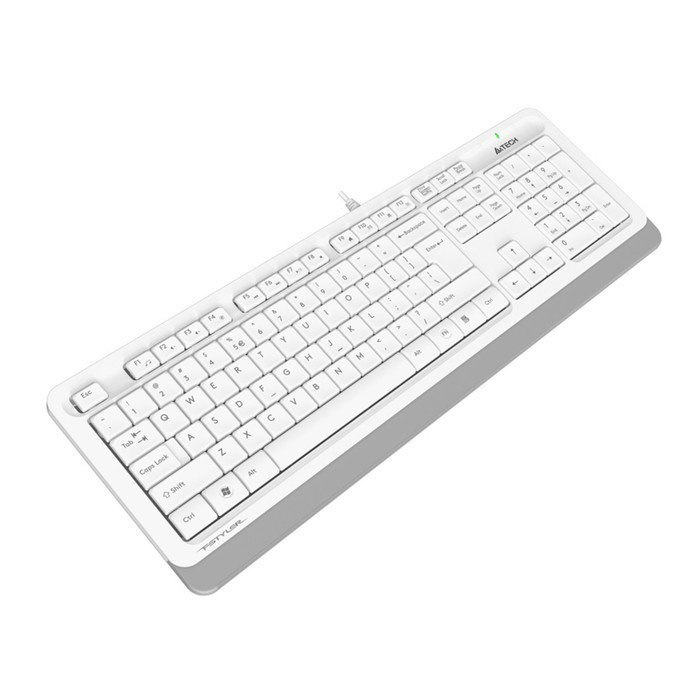 Клавиатура A4Tech Fstyler FK10 белый/серый USB - фото 51423130 Клавиатура A4Tech Fstyler FK10 белый/серый USB - фото 51423130