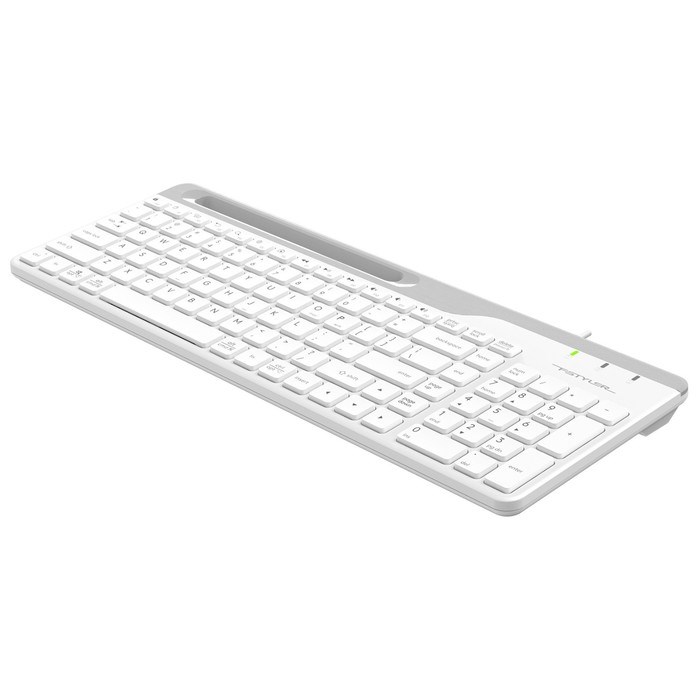 Клавиатура A4Tech Fstyler FK25 белый/серый USB slim - фото 51423172 Клавиатура A4Tech Fstyler FK25 белый/серый USB slim - фото 51423172