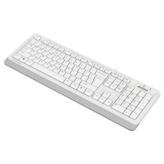 Клавиатура A4Tech Fstyler FKS10 белый/серый USB - фото 51423191 Клавиатура A4Tech Fstyler FKS10 белый/серый USB - фото 51423191