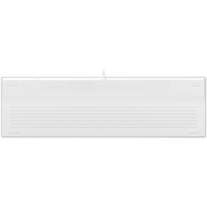 Клавиатура A4Tech Fstyler FX50 белый USB slim Multimedia (FX50 WHITE) - фото 51423219 Клавиатура A4Tech Fstyler FX50 белый USB slim Multimedia (FX50 WHITE) - фото 51423219
