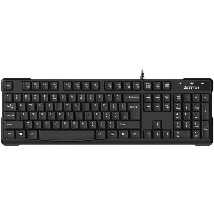 Клавиатура A4Tech KR-750 черный USB - фото 51423313 Клавиатура A4Tech KR-750 черный USB - фото 51423313