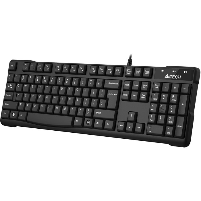 Клавиатура A4Tech KR-750 черный USB - фото 51423315 Клавиатура A4Tech KR-750 черный USB - фото 51423315