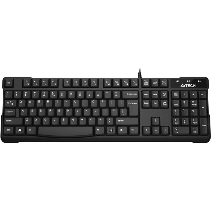 Клавиатура A4Tech KR-750 черный USB - фото 51423318 Клавиатура A4Tech KR-750 черный USB - фото 51423318