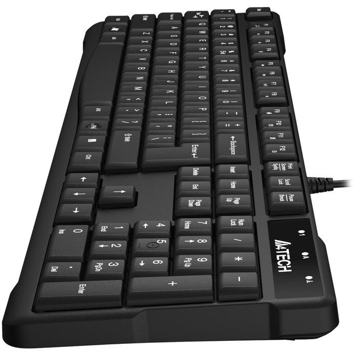 Клавиатура A4Tech KR-750 черный USB - фото 51423319 Клавиатура A4Tech KR-750 черный USB - фото 51423319