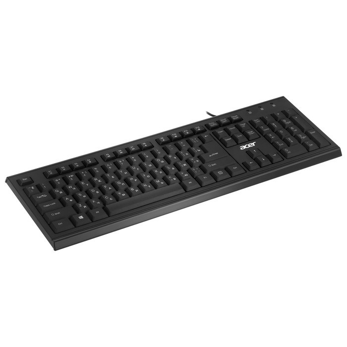 Клавиатура Acer OKW120 черный USB (ZL.KBDEE.006) - фото 51423330 Клавиатура Acer OKW120 черный USB (ZL.KBDEE.006) - фото 51423330