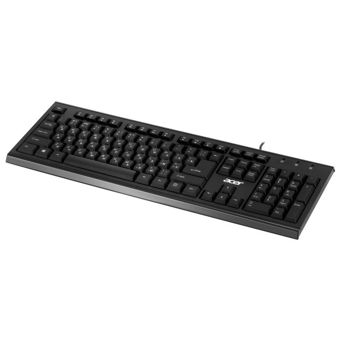 Клавиатура Acer OKW120 черный USB (ZL.KBDEE.006) - фото 51423331 Клавиатура Acer OKW120 черный USB (ZL.KBDEE.006) - фото 51423331