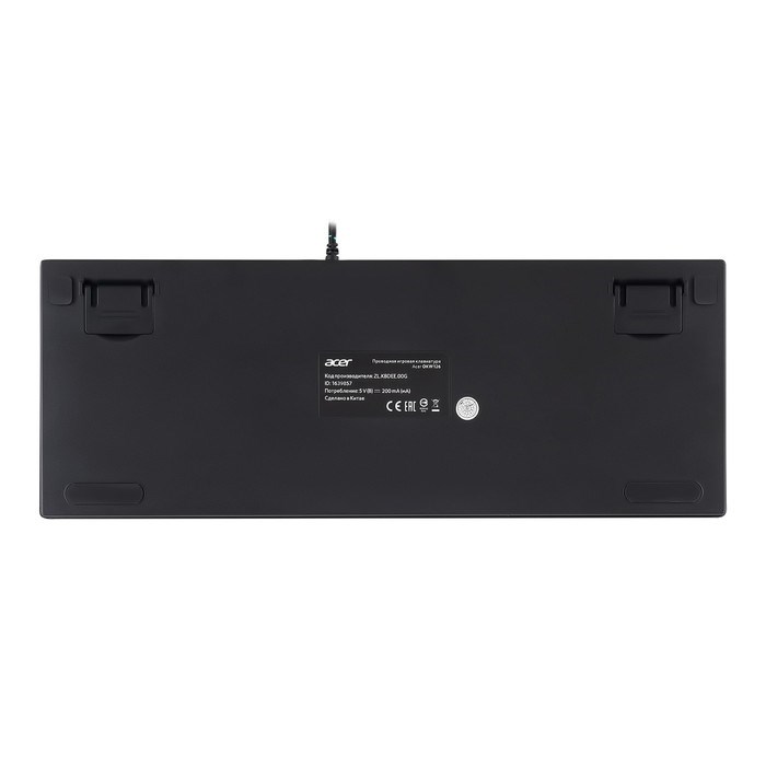 Клавиатура Acer OKW126 механическая черный USB for gamer LED (ZL.KBDEE.00G) - фото 51423337 Клавиатура Acer OKW126 механическая черный USB for gamer LED (ZL.KBDEE.00G) - фото 51423337