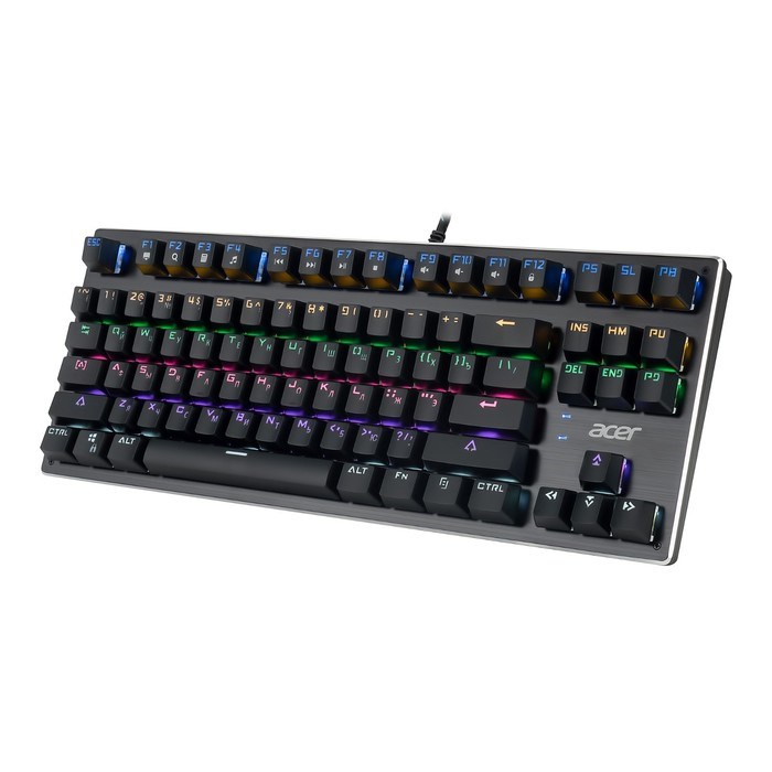 Клавиатура Acer OKW126 механическая черный USB for gamer LED (ZL.KBDEE.00G) - фото 51423339 Клавиатура Acer OKW126 механическая черный USB for gamer LED (ZL.KBDEE.00G) - фото 51423339