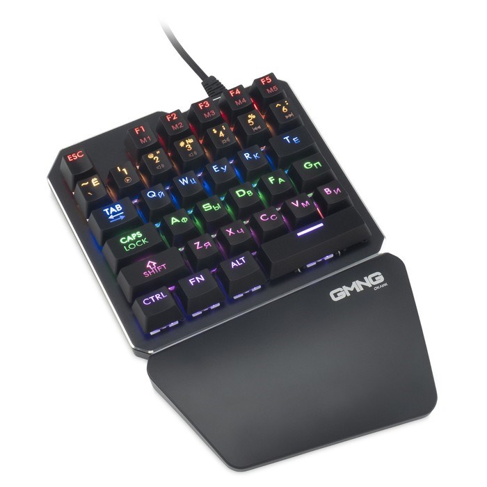 Клавиатура GMNG 707GK механическая черный USB for gamer LED (подставка для запястий)(168480 - фото 51423362 Клавиатура GMNG 707GK механическая черный USB for gamer LED (подставка для запястий)(168480 - фото 51423362