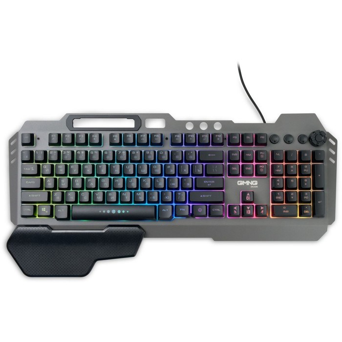 Клавиатура GMNG 720GK черный USB Multimedia for gamer LED (подставка для запястий)(1533150) - фото 51423365 Клавиатура GMNG 720GK черный USB Multimedia for gamer LED (подставка для запястий)(1533150) - фото 51423365