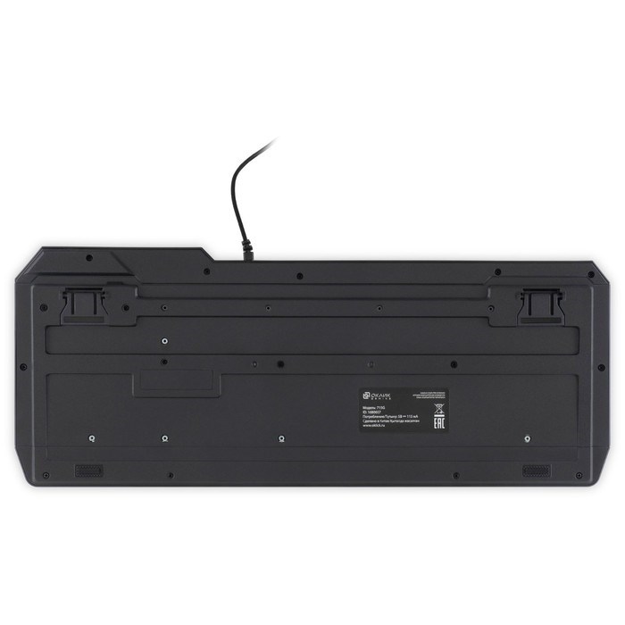 Клавиатура Оклик 715G черный USB Multimedia for gamer LED (1680657) - фото 51423576 Клавиатура Оклик 715G черный USB Multimedia for gamer LED (1680657) - фото 51423576