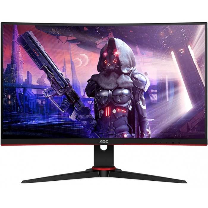 Монитор AOC 23.6" Gaming C24G2AE-BK черный/красный VA LED 1ms 16:9 HDMI M/M матовая 250cd 17 10046 - фото 51423770 Монитор AOC 23.6" Gaming C24G2AE-BK черный/красный VA LED 1ms 16:9 HDMI M/M матовая 250cd 17 10046 - фото 51423770