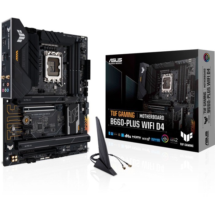 Материнская плата Asus TUF GAMING B660-PLUS WIFI D4 Soc-1700 Intel B660 4xDDR4 ATX AC`97 8ch 10044 - фото 51424003 Материнская плата Asus TUF GAMING B660-PLUS WIFI D4 Soc-1700 Intel B660 4xDDR4 ATX AC`97 8ch 10044 - фото 51424003