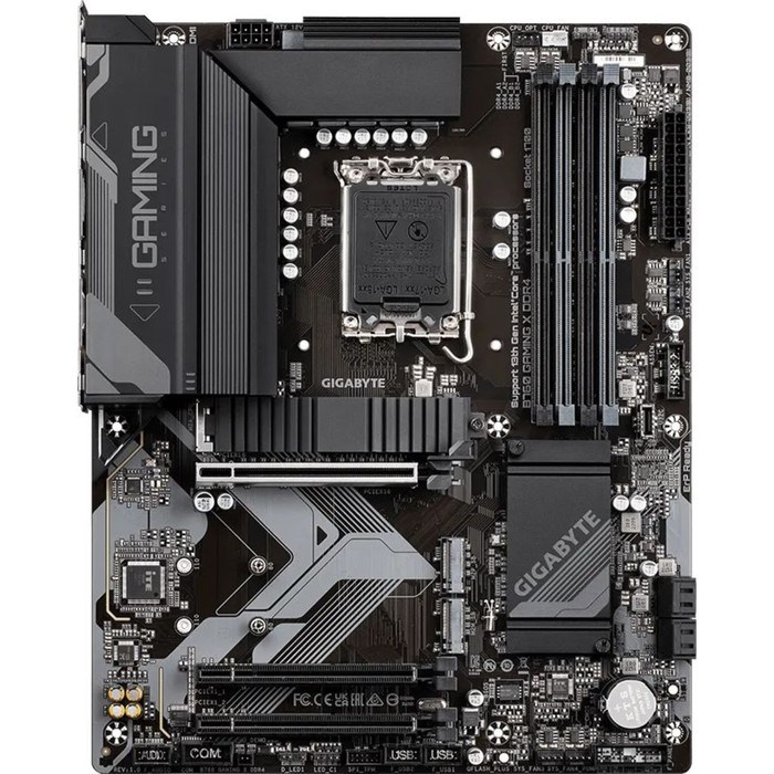 Материнская плата Gigabyte B760 GAMING X DDR4 Soc-1700 Intel B760 4xDDR4 ATX AC`97 8ch(7.1) 100447 - фото 51424011 Материнская плата Gigabyte B760 GAMING X DDR4 Soc-1700 Intel B760 4xDDR4 ATX AC`97 8ch(7.1) 100447 - фото 51424011