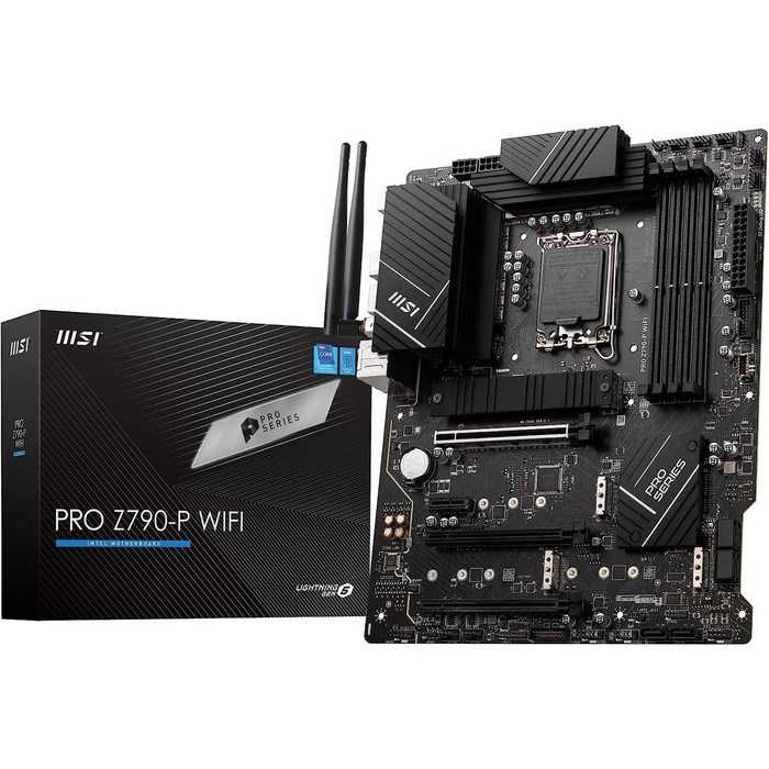 Материнская плата MSI PRO Z790-P WIFI Soc-1700 Intel Z790 4xDDR5 ATX AC`97 8ch(7.1) 2.5Gg RA 10044 - фото 51424040 Материнская плата MSI PRO Z790-P WIFI Soc-1700 Intel Z790 4xDDR5 ATX AC`97 8ch(7.1) 2.5Gg RA 10044 - фото 51424040