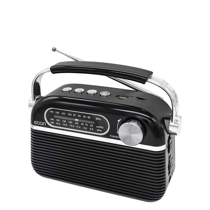 Радиоприемник Econ ERP-2600UR, 5Вт, MP3, USB, FM 64-108 мГц, цвет чёрный - фото 51424421 Радиоприемник Econ ERP-2600UR, 5Вт, MP3, USB, FM 64-108 мГц, цвет чёрный - фото 51424421