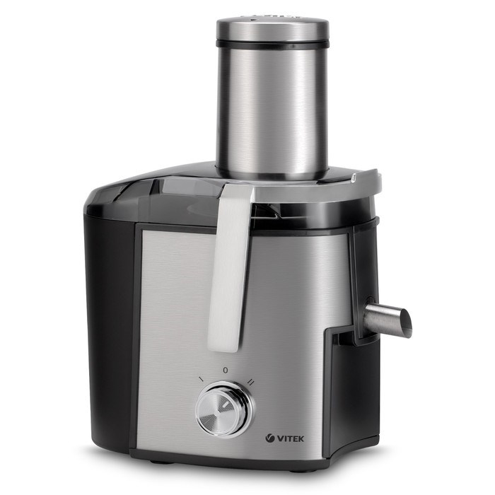Соковыжималка Vitek VT-3667, центробежная, 1500 Вт, 0.8/1.8 л, серебристо-чёрная - фото 51424446 Соковыжималка Vitek VT-3667, центробежная, 1500 Вт, 0.8/1.8 л, серебристо-чёрная - фото 51424446