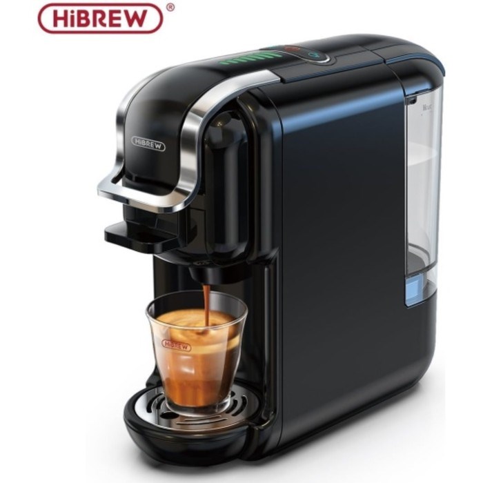 Кофемашина Hibrew AC-514K, капсульная, 1450 Вт, 0.6 л, чёрная - фото 51424502 Кофемашина Hibrew AC-514K, капсульная, 1450 Вт, 0.6 л, чёрная - фото 51424502