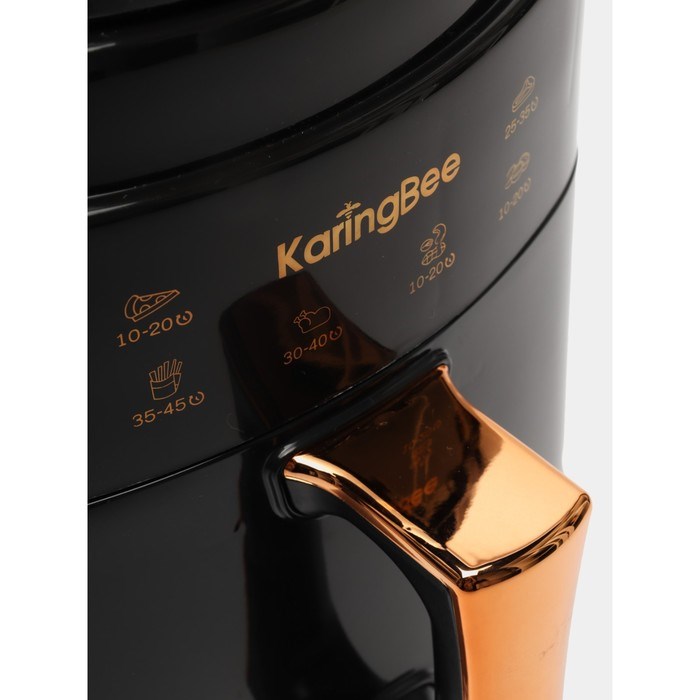 Аэрогриль KaringBee JD689, 1400 Вт, 8 л, чёрная - фото 51424530 Аэрогриль KaringBee JD689, 1400 Вт, 8 л, чёрная - фото 51424530