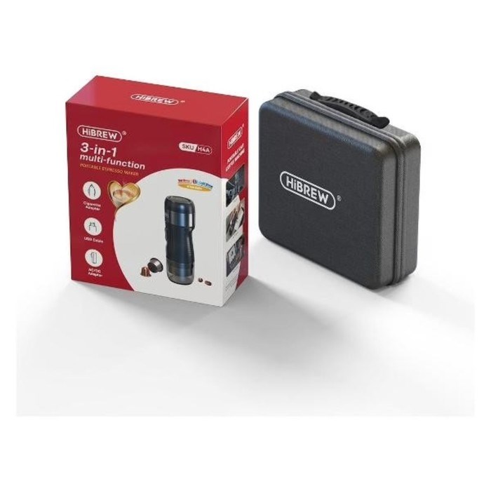 Кофемашина Hibrew AC-505K, капсульная, 80 Вт, чёрная - фото 51424588 Кофемашина Hibrew AC-505K, капсульная, 80 Вт, чёрная - фото 51424588
