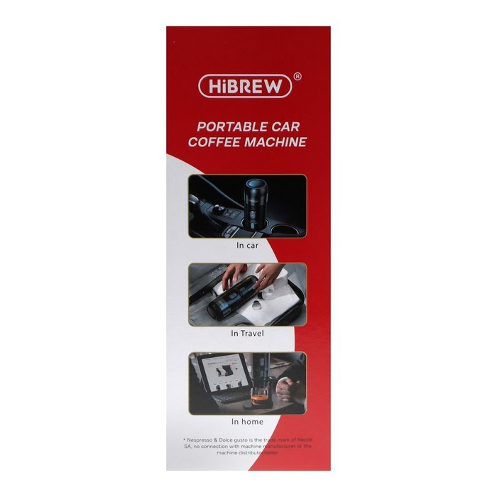 Кофемашина Hibrew AC-505K, капсульная, 80 Вт, чёрная - фото 51424591 Кофемашина Hibrew AC-505K, капсульная, 80 Вт, чёрная - фото 51424591