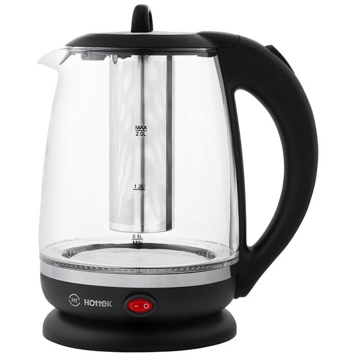 Чайник электрический HOTTEK HT-960-017, металл, 1.7 л, 2200 Вт, серый - фото 51424864 Чайник электрический HOTTEK HT-960-017, металл, 1.7 л, 2200 Вт, серый - фото 51424864