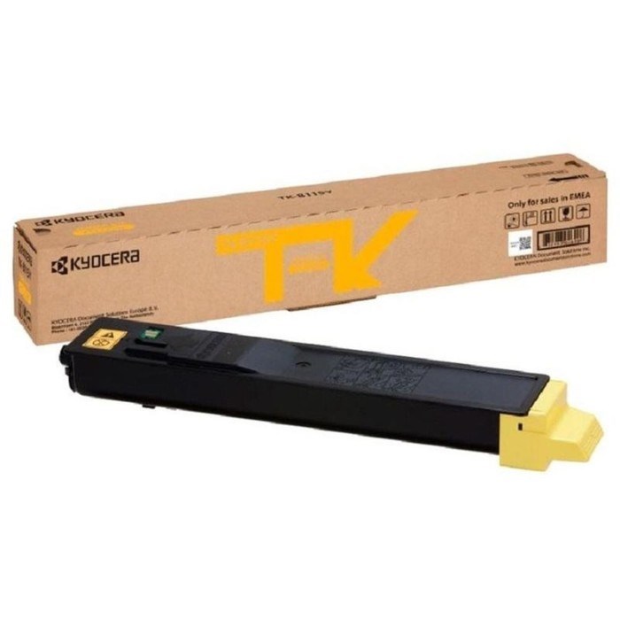 Картридж Kyocera TK-8115Y 1T02P3CNL0 (M8124cidn/M8130cidn), для Kyocera (6000 стр.), жёлтый 789364 - фото 51424945 Картридж Kyocera TK-8115Y 1T02P3CNL0 (M8124cidn/M8130cidn), для Kyocera (6000 стр.), жёлтый 789364 - фото 51424945