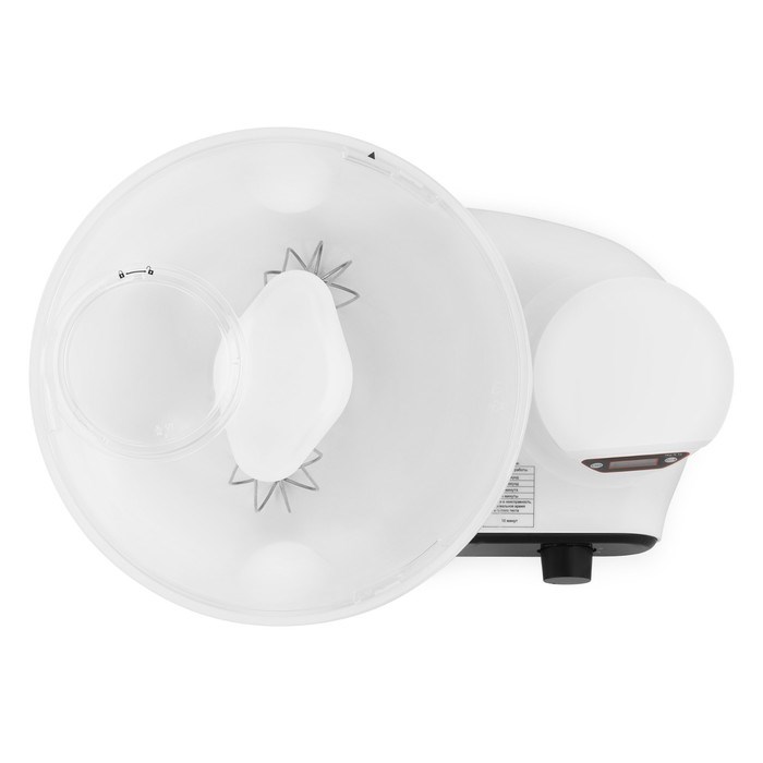 Кухонная машина Vitek VT-1442, 1400 Вт, 5 л, 6 скоростей, 2 насадки, бело-чёрная - фото 51425137 Кухонная машина Vitek VT-1442, 1400 Вт, 5 л, 6 скоростей, 2 насадки, бело-чёрная - фото 51425137