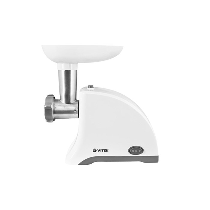 Мясорубка Vitek VT-3610, 1500 Вт, 1.5 кг/мин, реверс, бело-чёрная - фото 51425157 Мясорубка Vitek VT-3610, 1500 Вт, 1.5 кг/мин, реверс, бело-чёрная - фото 51425157
