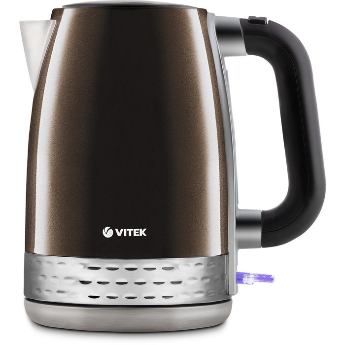 Чайник электрический Vitek VT-7066, металл, 1.7 л, 2200 Вт, цвет бронза - фото 51425229 Чайник электрический Vitek VT-7066, металл, 1.7 л, 2200 Вт, цвет бронза - фото 51425229