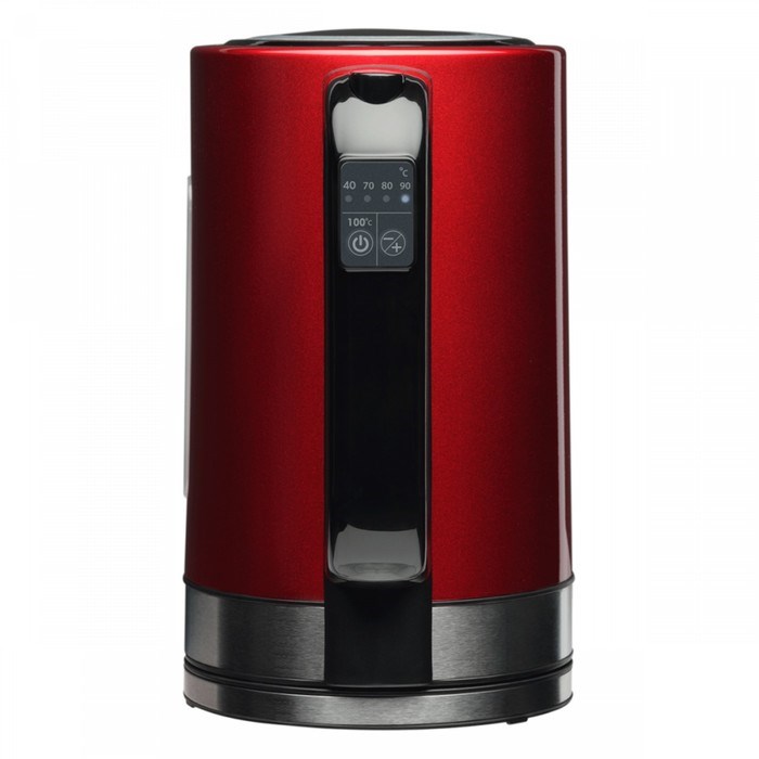 Чайник электрический Scarlett SC-EK21S77, металл, 1.7 л, 2200 Вт, регулировка t°, красный - фото 51425243 Чайник электрический Scarlett SC-EK21S77, металл, 1.7 л, 2200 Вт, регулировка t°, красный - фото 51425243