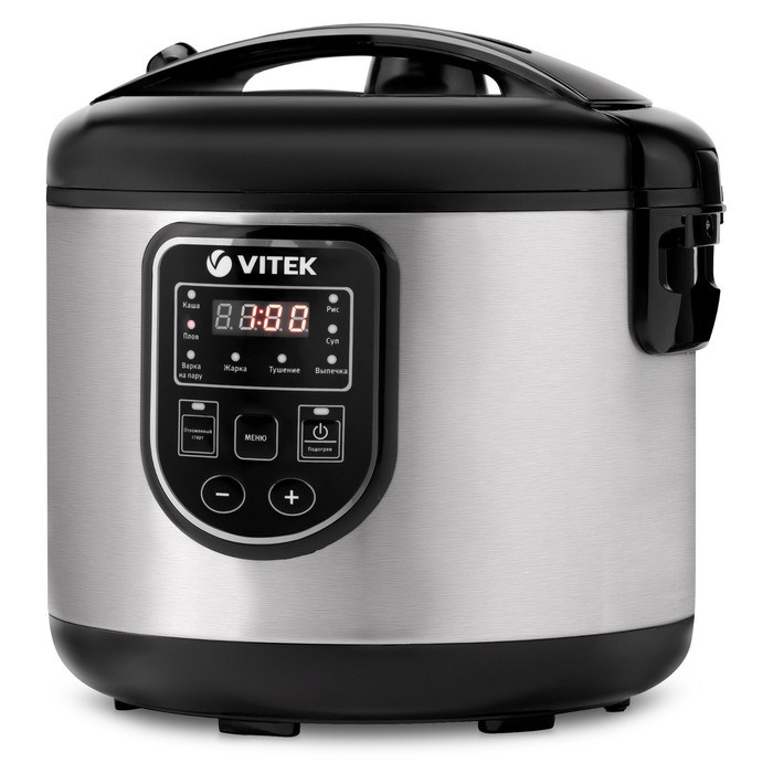Мультиварка Vitek VT-4278 BK, 900 Вт, 5 л, 8 программ, двухслойное тефлоновое покрытие - фото 51425293 Мультиварка Vitek VT-4278 BK, 900 Вт, 5 л, 8 программ, двухслойное тефлоновое покрытие - фото 51425293