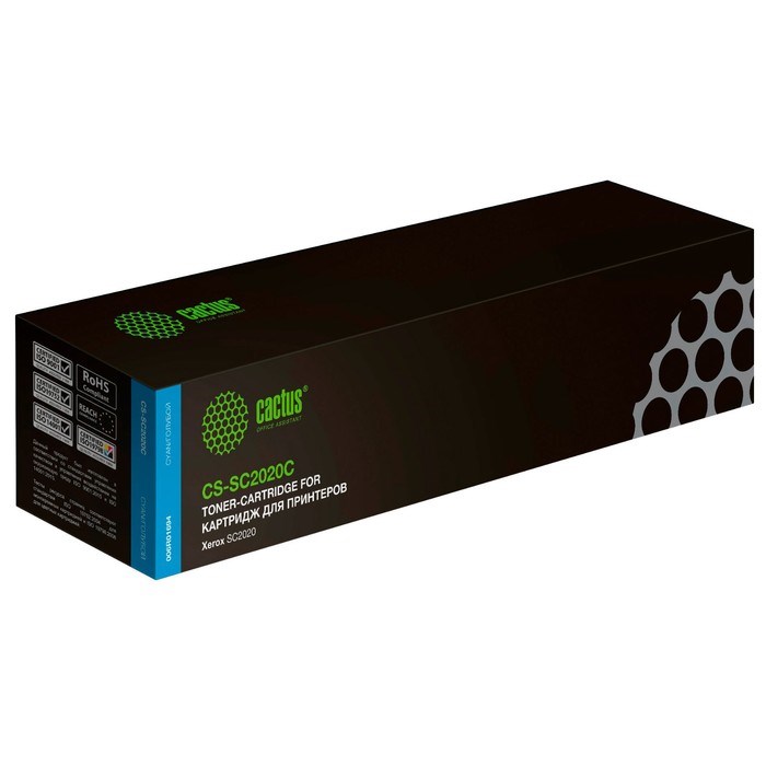 Картридж Cactus CS-SC2020C 006R01694, для Xerox DocuCentre SC2020/SC2020NW, 3000 страниц, цвет голубо - фото 51425313 Картридж Cactus CS-SC2020C 006R01694, для Xerox DocuCentre SC2020/SC2020NW, 3000 страниц, цвет голубо - фото 51425313