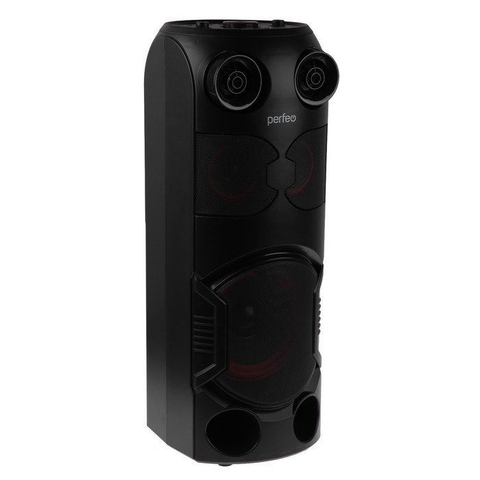 Портативная колонка Perfeo Power Box 75EQ, FM, MP3, microSD, USB, AUX, 75Вт, 4000мАч, черная - фото 51425346 Портативная колонка Perfeo Power Box 75EQ, FM, MP3, microSD, USB, AUX, 75Вт, 4000мАч, черная - фото 51425346