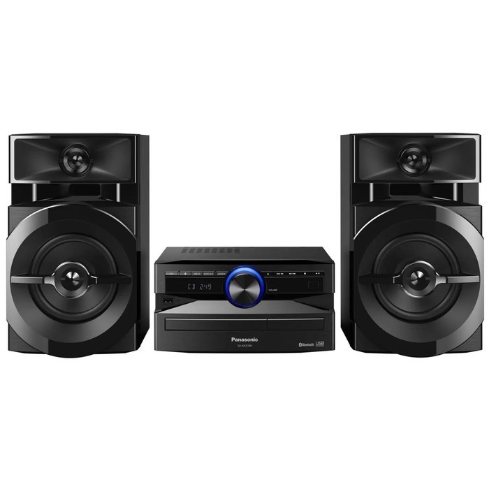 Акустическая система Panasonic SC-UX100E-K, 300 Вт, FM, BT, USB, дисплей, пульт, черная - фото 51425632 Акустическая система Panasonic SC-UX100E-K, 300 Вт, FM, BT, USB, дисплей, пульт, черная - фото 51425632