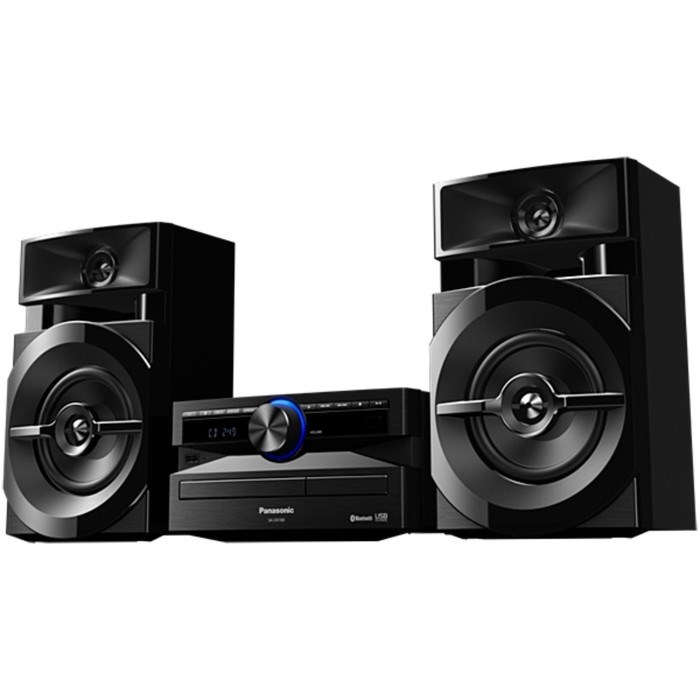 Акустическая система Panasonic SC-UX100E-K, 300 Вт, FM, BT, USB, дисплей, пульт, черная - фото 51425633 Акустическая система Panasonic SC-UX100E-K, 300 Вт, FM, BT, USB, дисплей, пульт, черная - фото 51425633