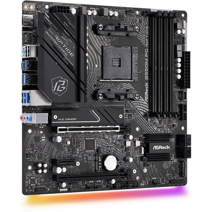 Материнская плата Asrock B550M PG RIPTIDE Soc-AM4 AMD B550 4xDDR4 mATX AC`97 8ch(7.1) 2.5Gg 100448 - фото 51425745 Материнская плата Asrock B550M PG RIPTIDE Soc-AM4 AMD B550 4xDDR4 mATX AC`97 8ch(7.1) 2.5Gg 100448 - фото 51425745