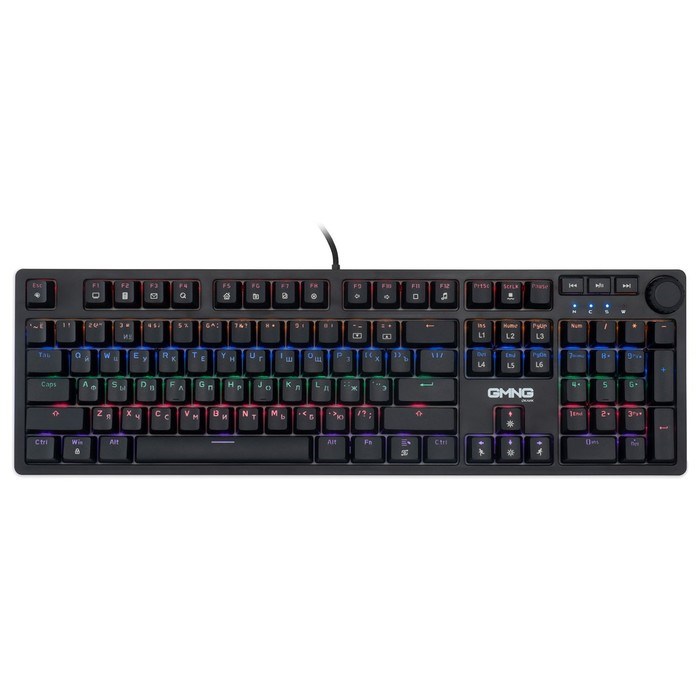Клавиатура GMNG 925GK механическая черный USB Multimedia for gamer Touch LED (1680663) - фото 51425881 Клавиатура GMNG 925GK механическая черный USB Multimedia for gamer Touch LED (1680663) - фото 51425881
