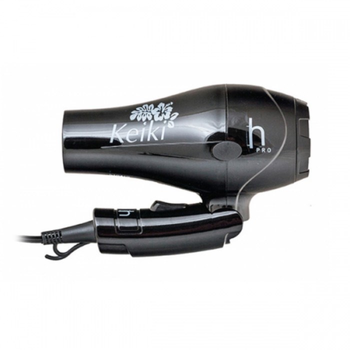 Фен Harizma h10210 Keiki, 1000 Вт, 2 температурных режима, 1 насадка, мини-диффузор, черный - фото 51425926 Фен Harizma h10210 Keiki, 1000 Вт, 2 температурных режима, 1 насадка, мини-диффузор, черный - фото 51425926