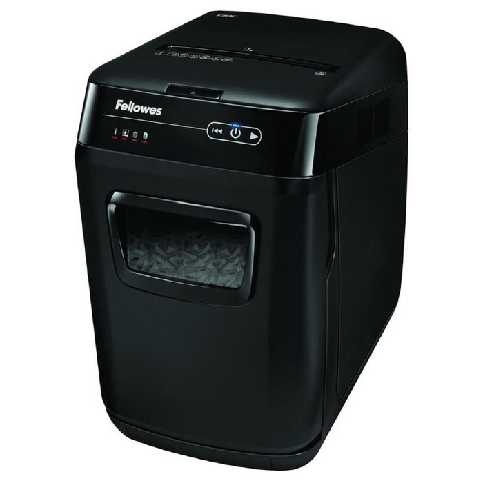 Шредер Fellowes AutoMax 200C (P-4), фрагменты 4x38 мм, 200 листов одн, пл.карты, 32 л - фото 51425935 Шредер Fellowes AutoMax 200C (P-4), фрагменты 4x38 мм, 200 листов одн, пл.карты, 32 л - фото 51425935