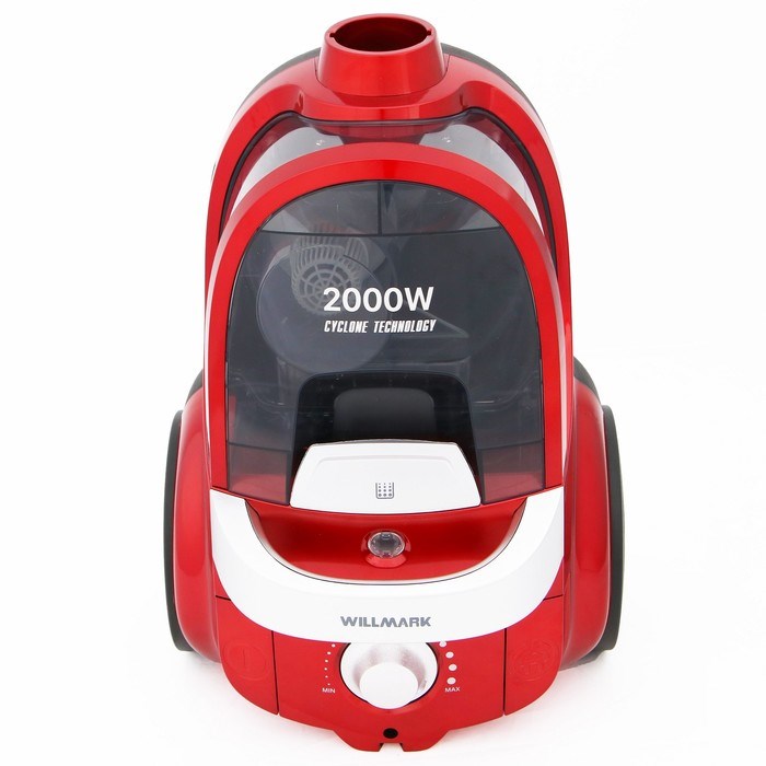 Пылесос WILLMARK VC-2067CY, 2000/400 Вт, чёрно-красный - фото 51425948 Пылесос WILLMARK VC-2067CY, 2000/400 Вт, чёрно-красный - фото 51425948
