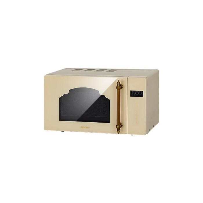 Микроволновая печь HIBERG VM-4088 YR, 700 Вт, 20 л, ручка, бежевая - фото 51426028 Микроволновая печь HIBERG VM-4088 YR, 700 Вт, 20 л, ручка, бежевая - фото 51426028