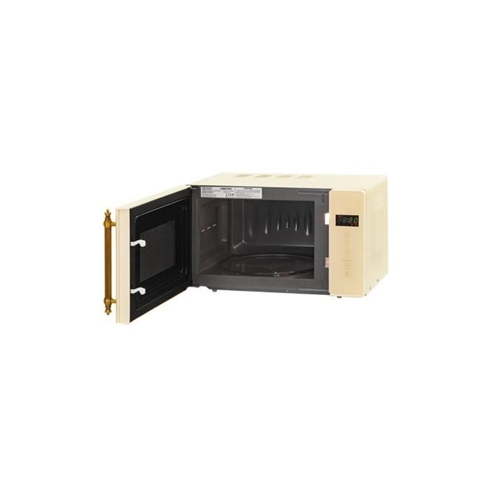 Микроволновая печь HIBERG VM-4088 YR, 700 Вт, 20 л, ручка, бежевая - фото 51426029 Микроволновая печь HIBERG VM-4088 YR, 700 Вт, 20 л, ручка, бежевая - фото 51426029