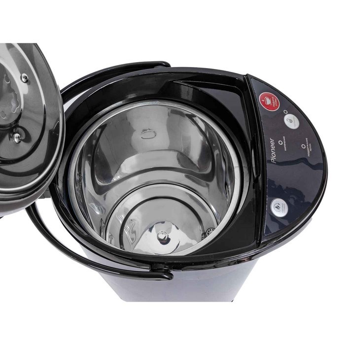 Термопот Pioneer TP705, 730 Вт, 3 способа подачи воды, 5 л, чёрный - фото 51426131 Термопот Pioneer TP705, 730 Вт, 3 способа подачи воды, 5 л, чёрный - фото 51426131