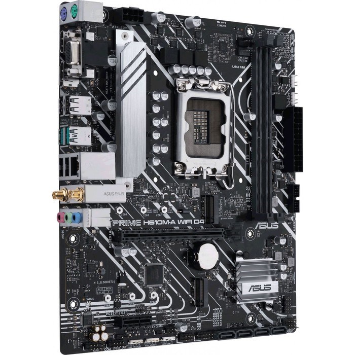Материнская плата Asus PRIME H610M-A WIFI D4 Soc-1700 Intel H610 2xDDR4 mATX AC`97 8ch(7.1)   100447 - фото 51426327