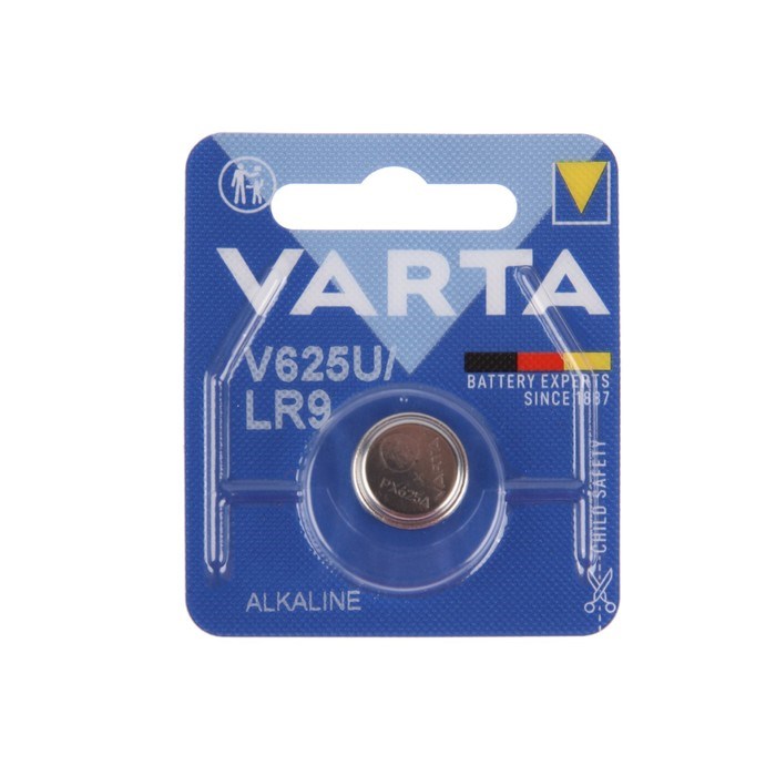 Батарейка алкалиновая Varta Professional, V625U (PX625A)-1BL, 1.5В, блистер, 1 шт. - фото 51426516 Батарейка алкалиновая Varta Professional, V625U (PX625A)-1BL, 1.5В, блистер, 1 шт. - фото 51426516